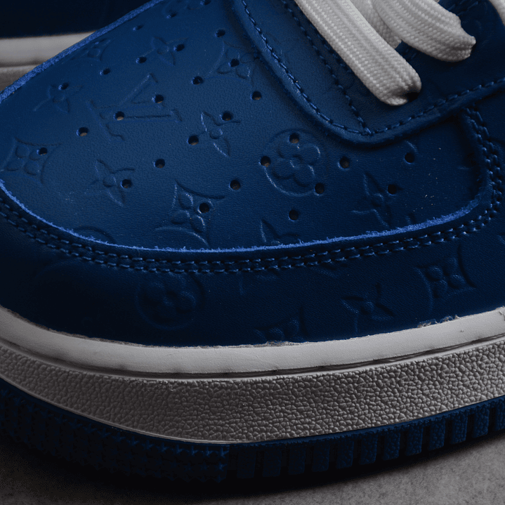 Air Force 1 X Louis Vuitton Blue 6