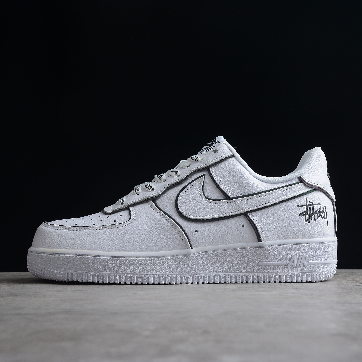 Air Force 1 Stussy Blancas 1