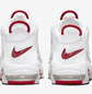 Nike More Uptempo White/Varsity Red - Miniatura 6