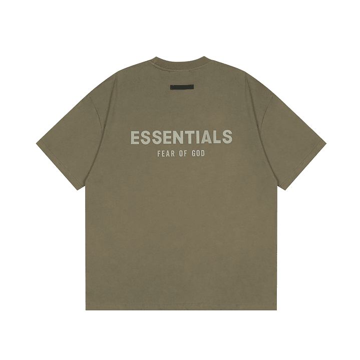 Polera Essentials Cemento 3D 1