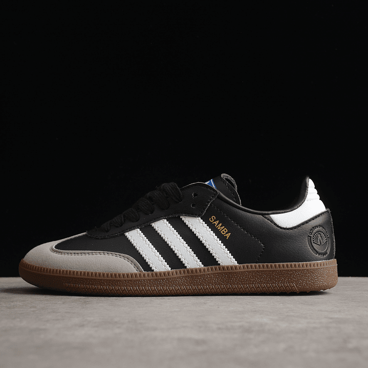 Adidas Samba Vegan Black Gum 1