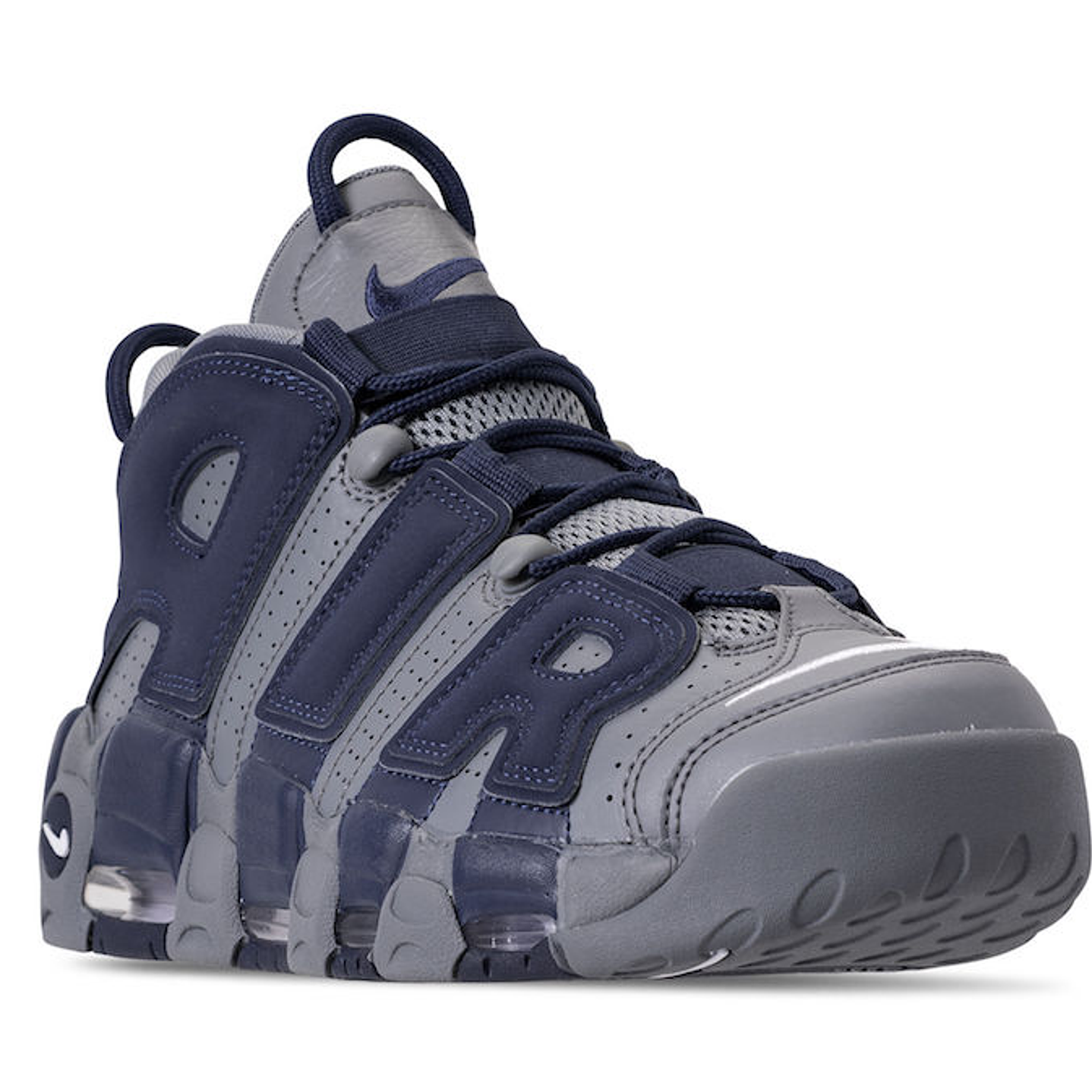 Nike More Uptempo Cool Grey Midnight Navy 3