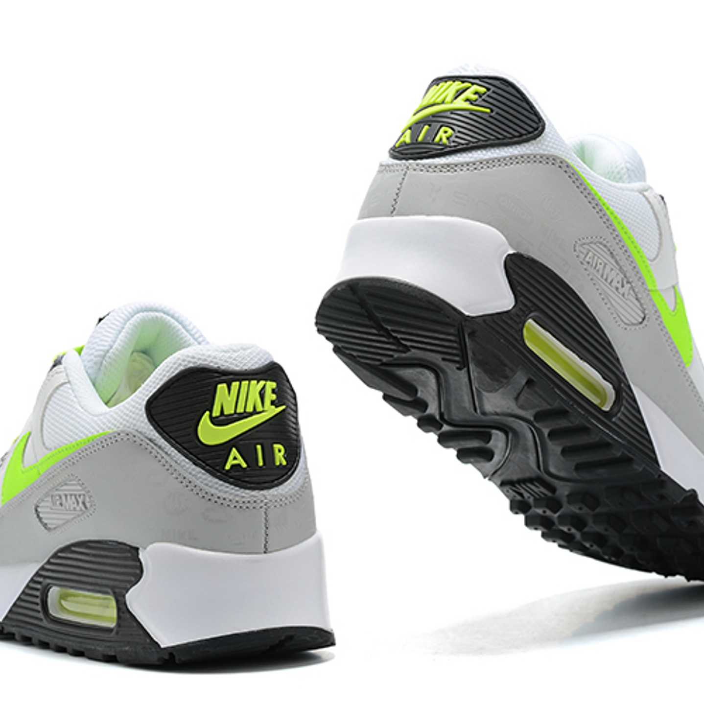 Air Max 90 Leather White Volt 5