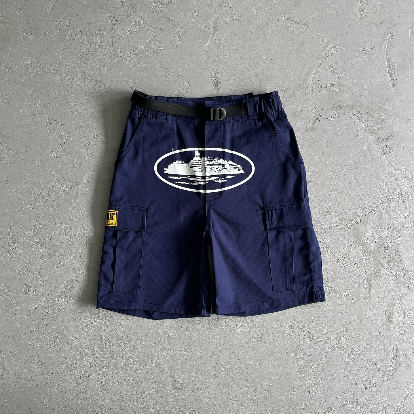 Short Corteiz cargo navy island 1