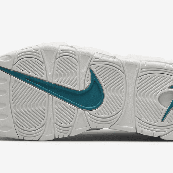 Nike More Uptempo Metallic Teal 3