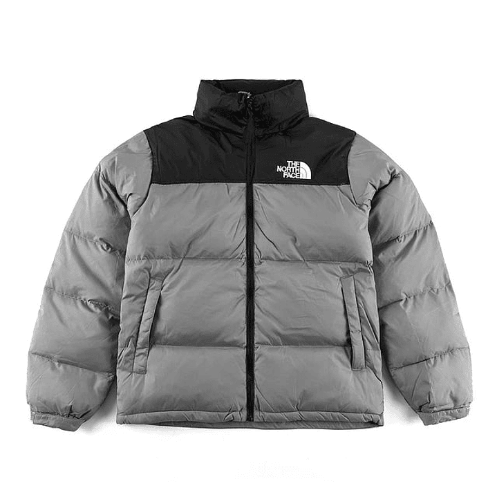 Chaqueta The north face nuptse gris 1