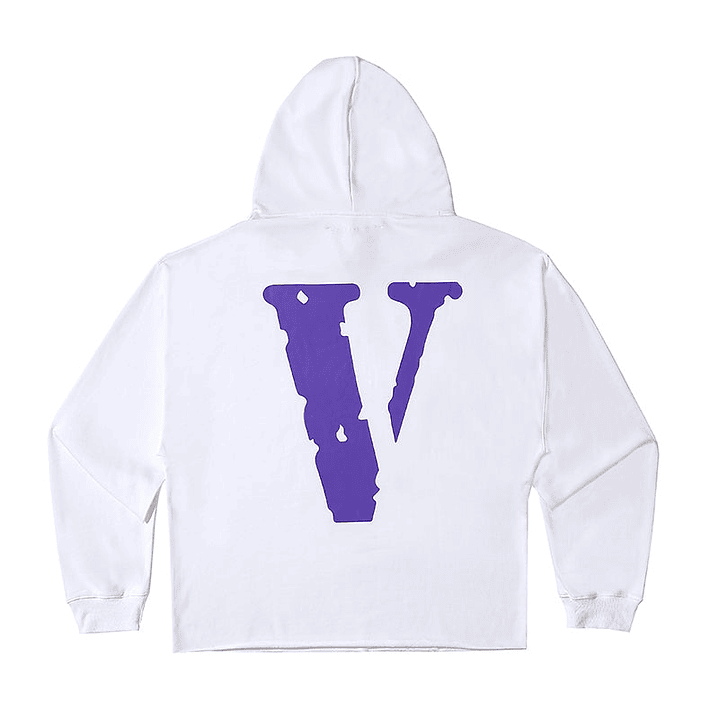 Hoodie Vlone Blanco/Morado 2