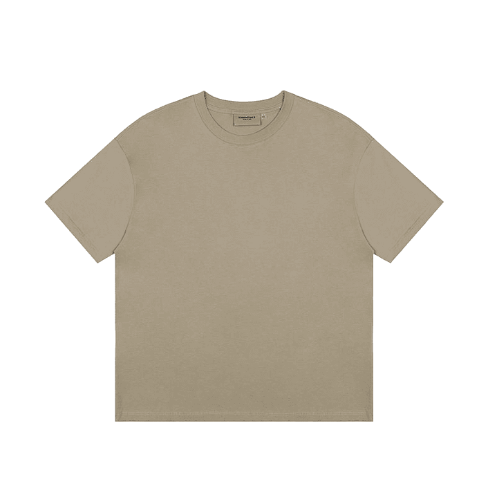 Polera Essentials Khaki 3D 2