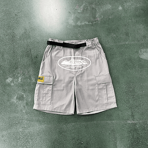 Short Corteiz cargo grey island