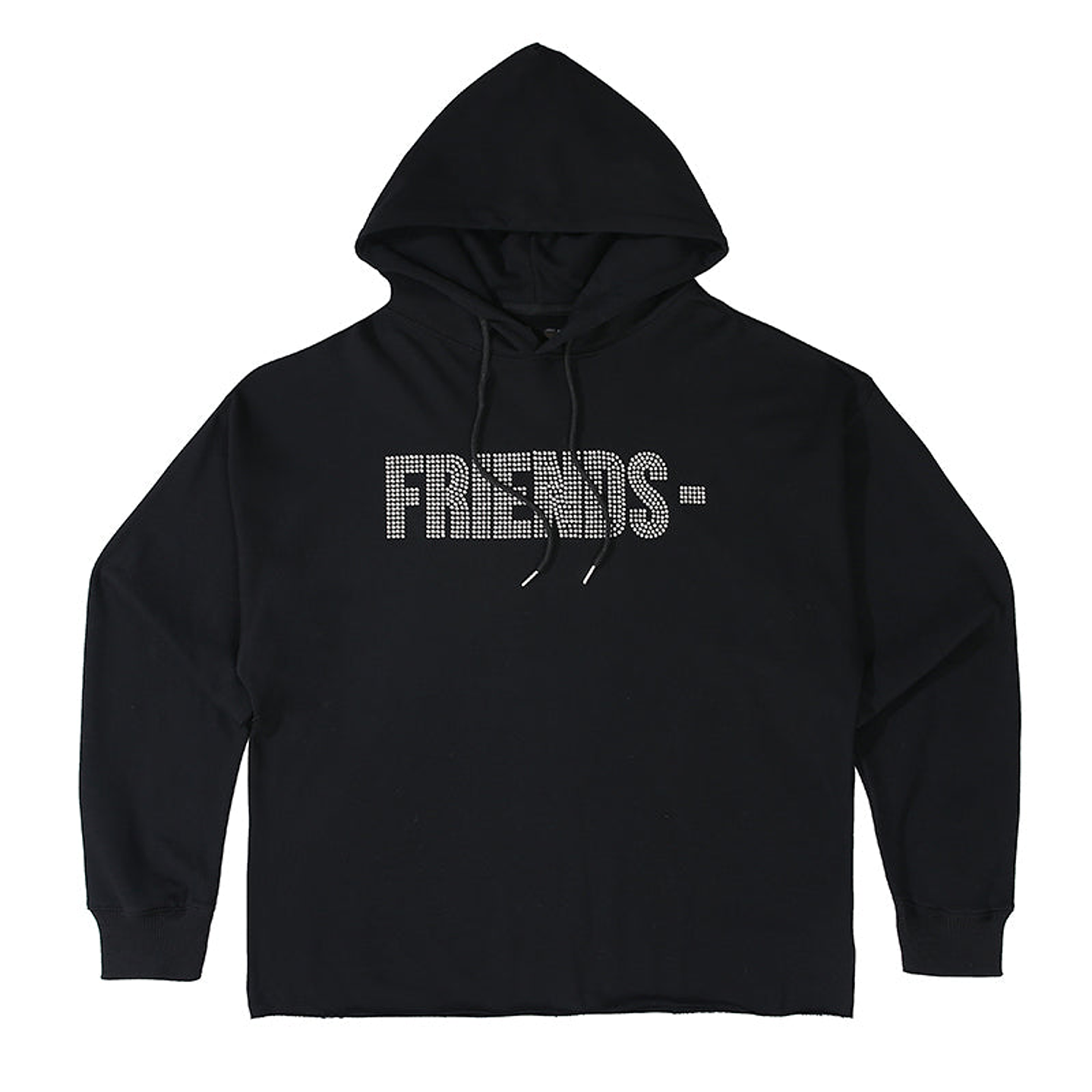 Hoodie Vlone Diamond Friends Negro 1