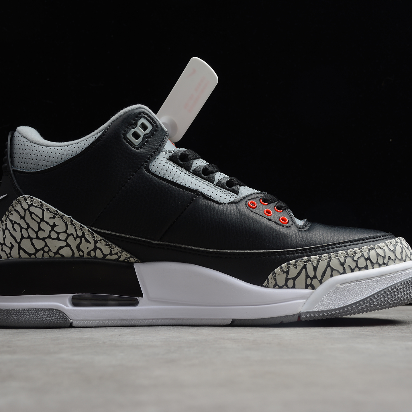 Jordan Retro 3 Black Cement 2