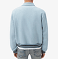 Varsity Jacket Amiri Bones wool-blend sky blue - Miniatura 4