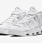 Nike More Uptempo White Navy Swoosh - Miniatura 5