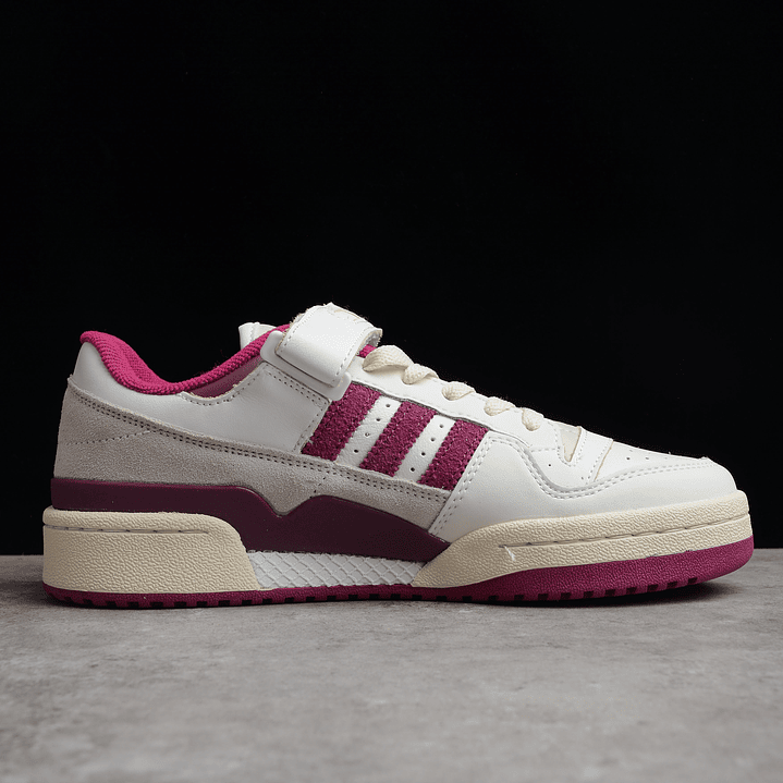 Adidas Forum White & Wine 2