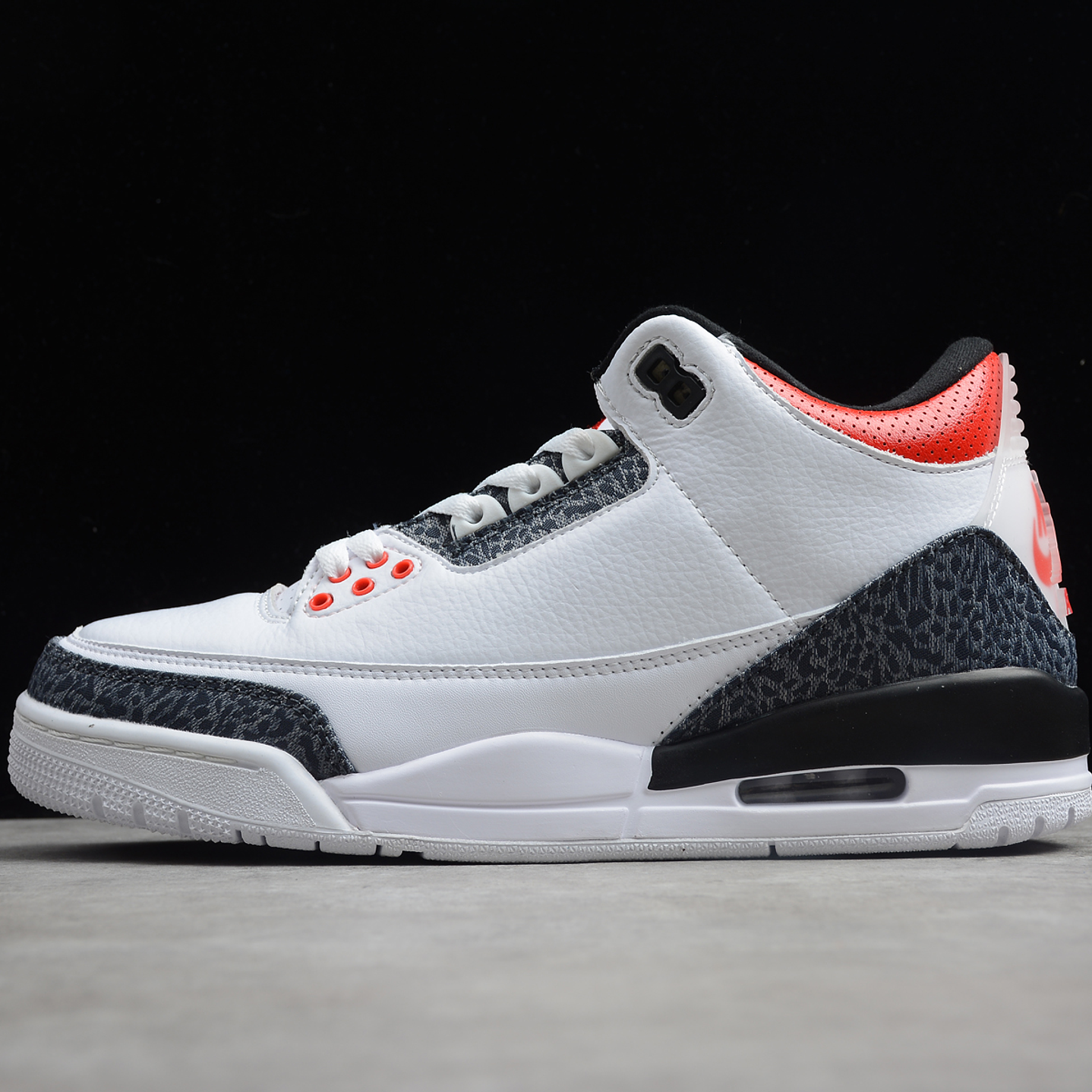 Jordan Retro 3 Fire Red 1