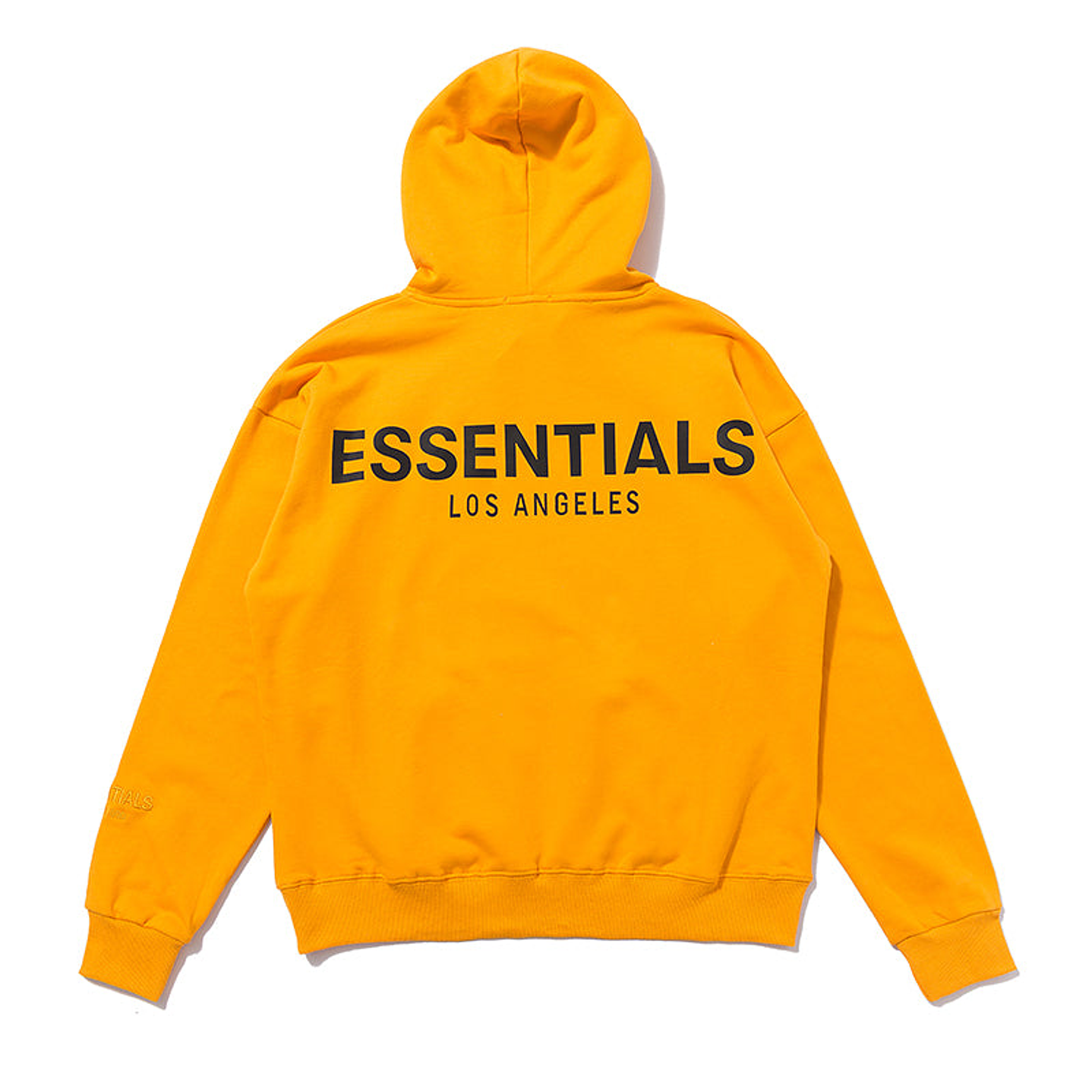 Hoodie Essentials amarillo reflectante Los Angeles 1