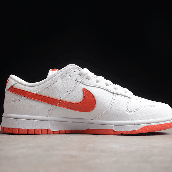 Dunk Low White Picante Red 2