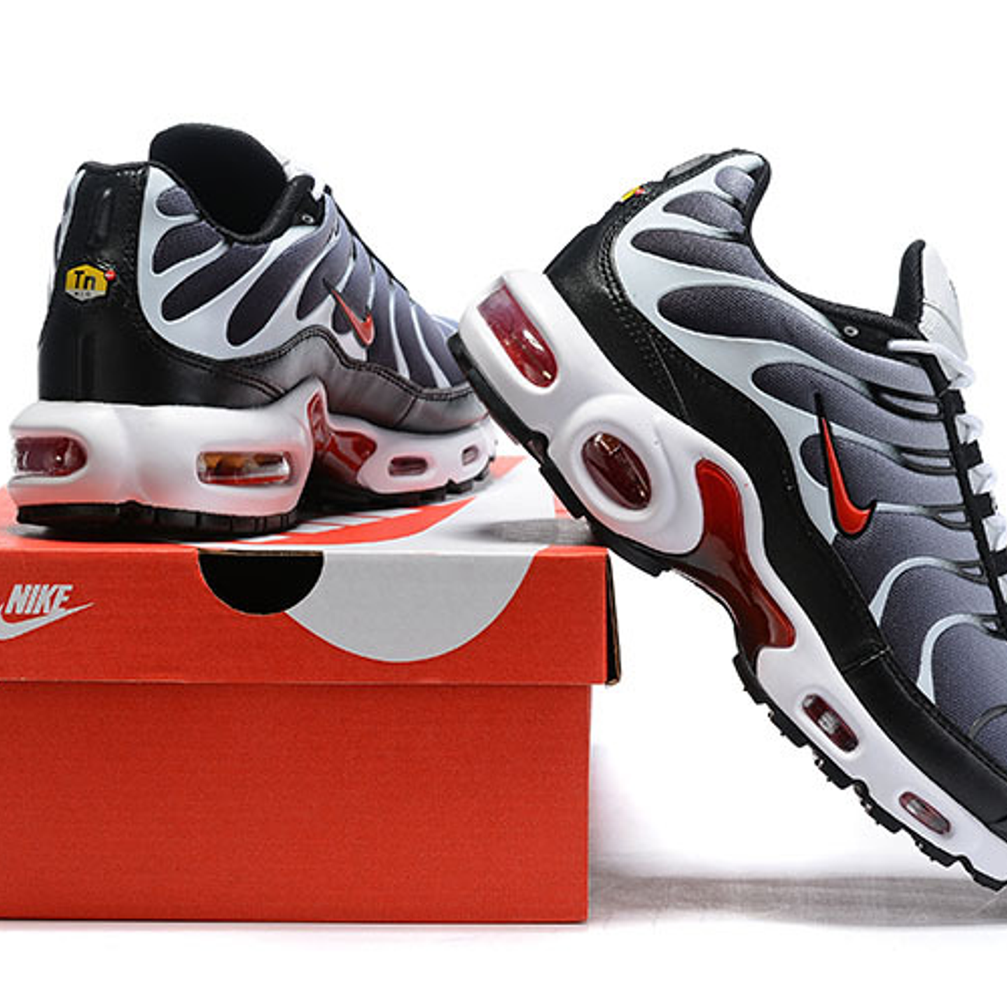 Air Max Plus Tn Grey Red White 6