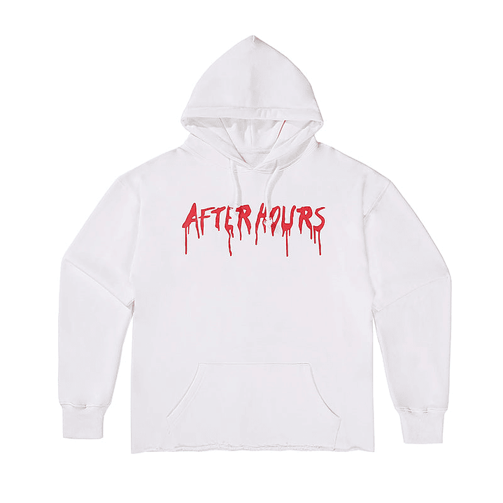 Hoodie Vlone x The Weeknd Blanco/Rojo 1