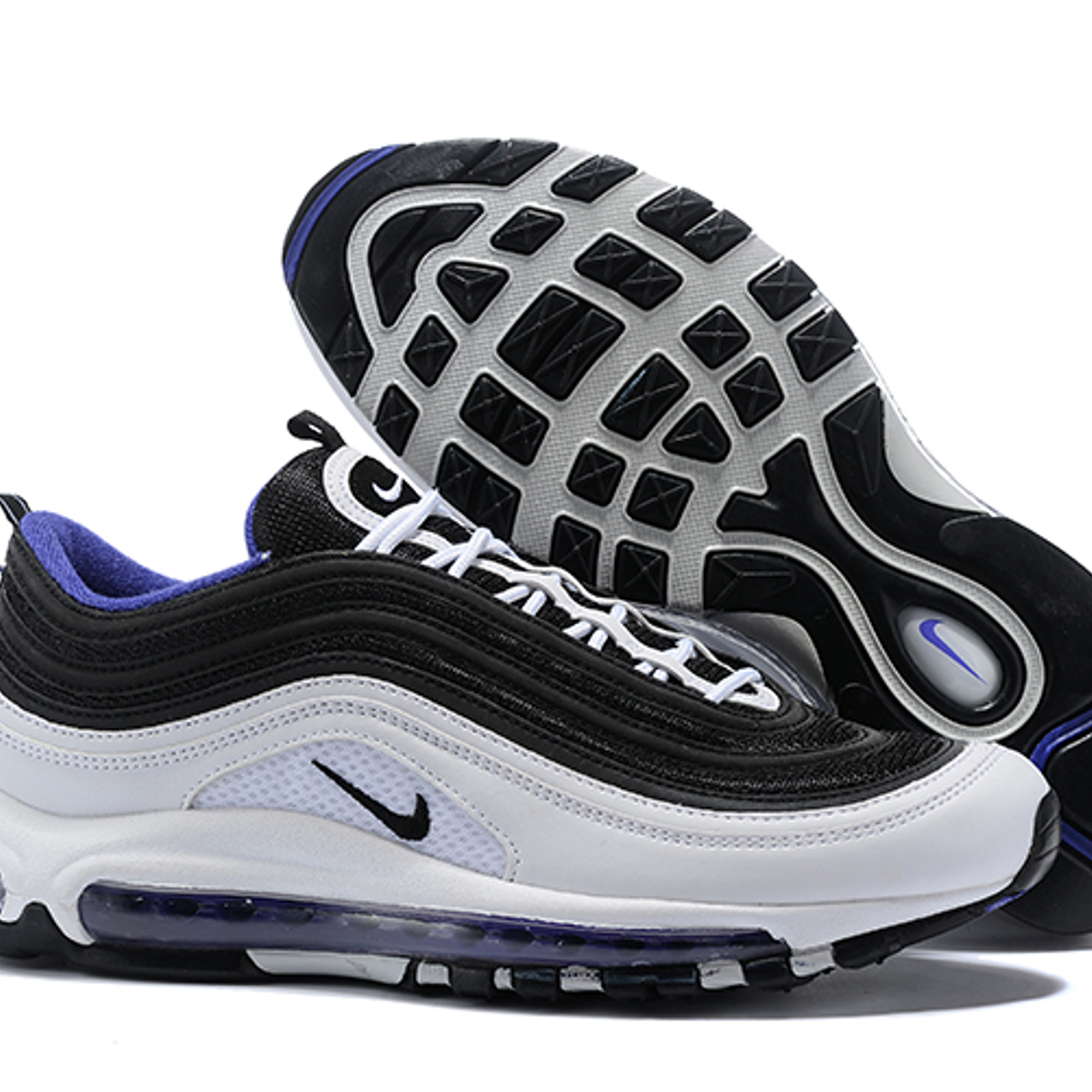 Air Max 97 White Black Persian Violet 4