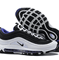 Air Max 97 White Black Persian Violet - Miniatura 4