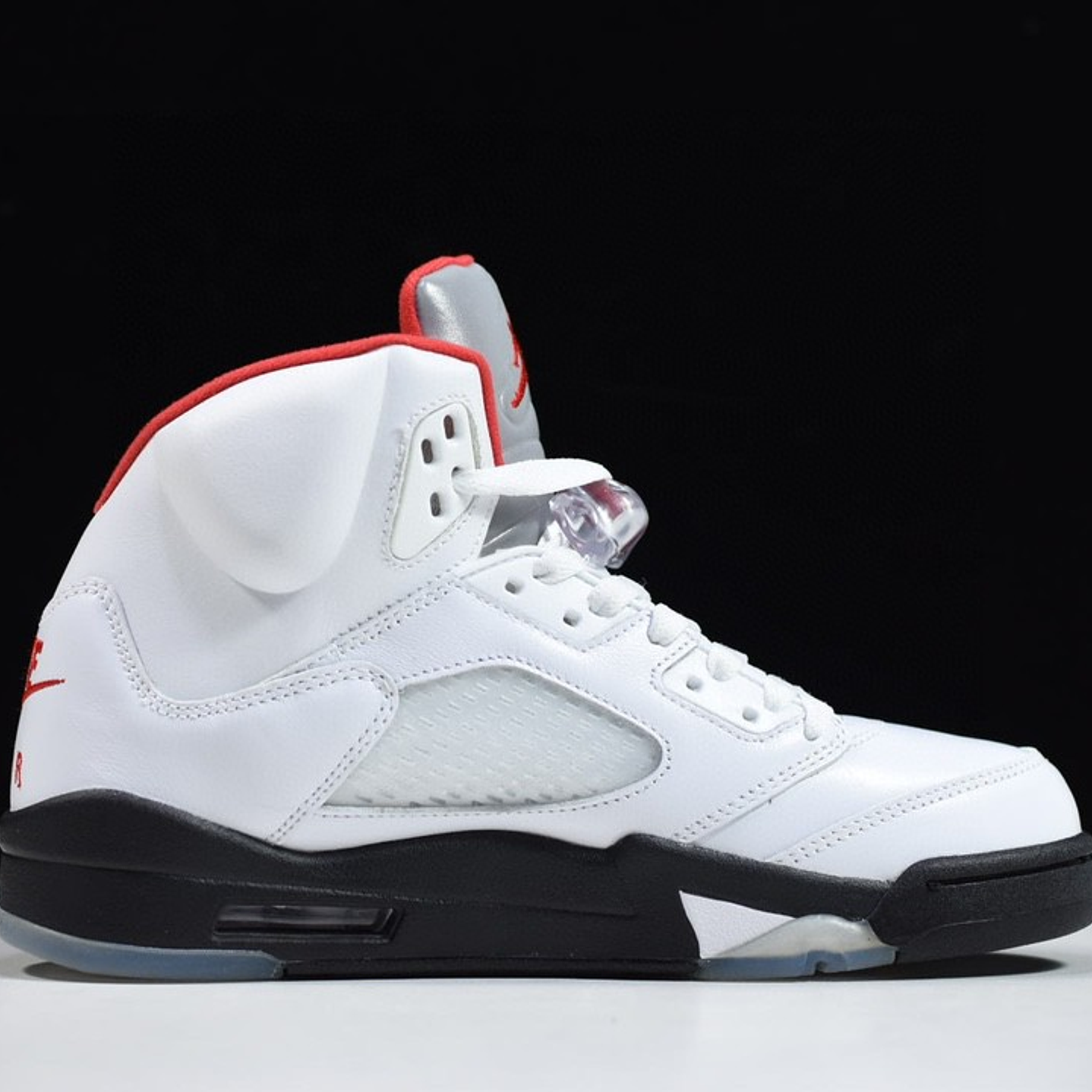 Jordan 5 Retro Fire Red Silver Tongue (2020) 2