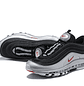 Air Max 97 Silver Black/ Red Swoosh - Miniatura 3