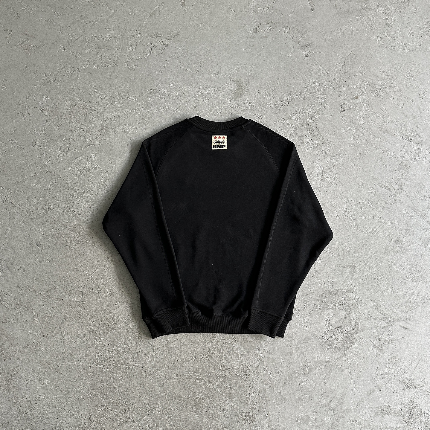 Crewneck corteiz negro minimalista  6