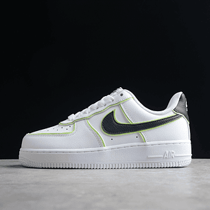 Air Force 1 White/Black/Neon Green