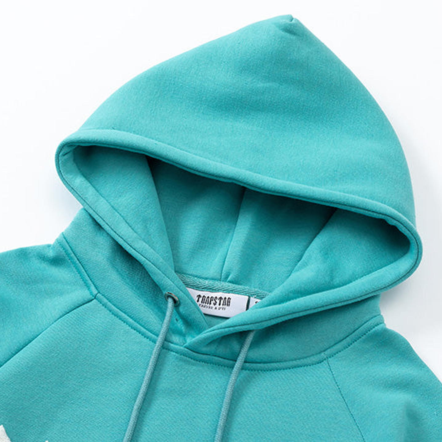 Hoodie Trapstar celeste Logo azul/blanco 5