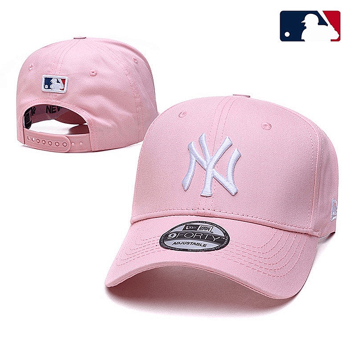 Gorra New era NY Rosado/Blanco