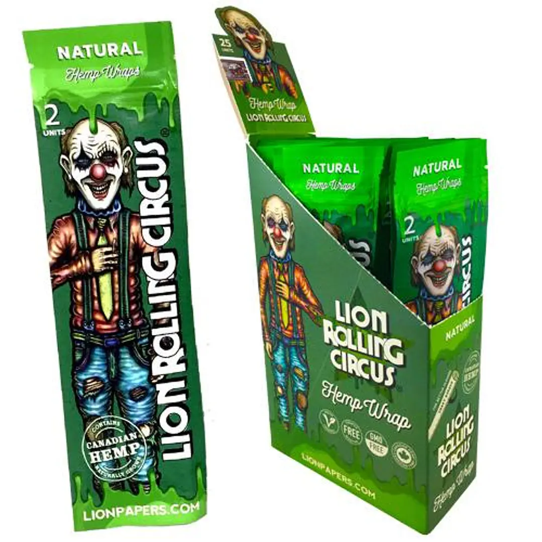 Blunt Wrap Natural - Lion Rolling Circus  1