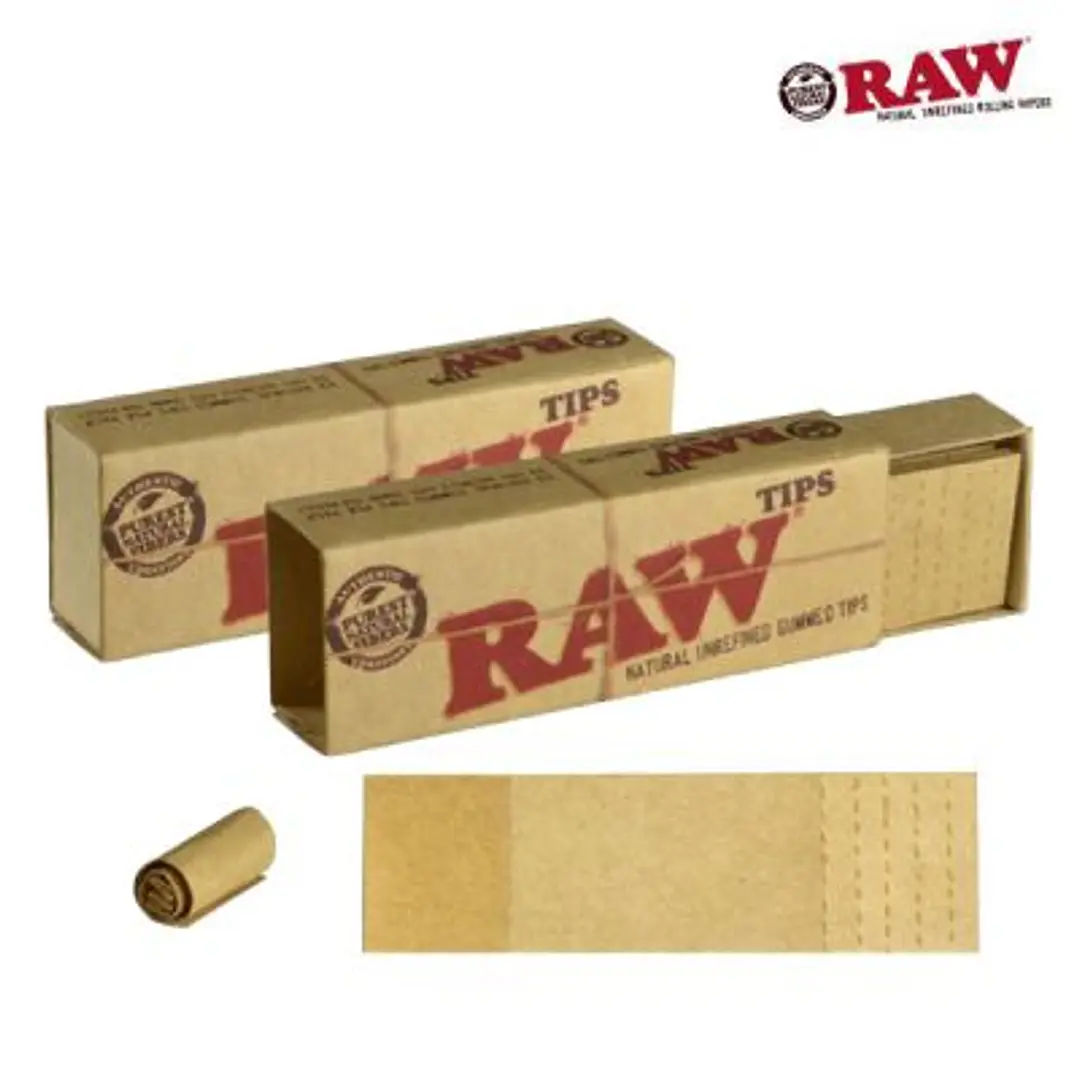 Filtros Goma Raw (Gummed Tips)  1