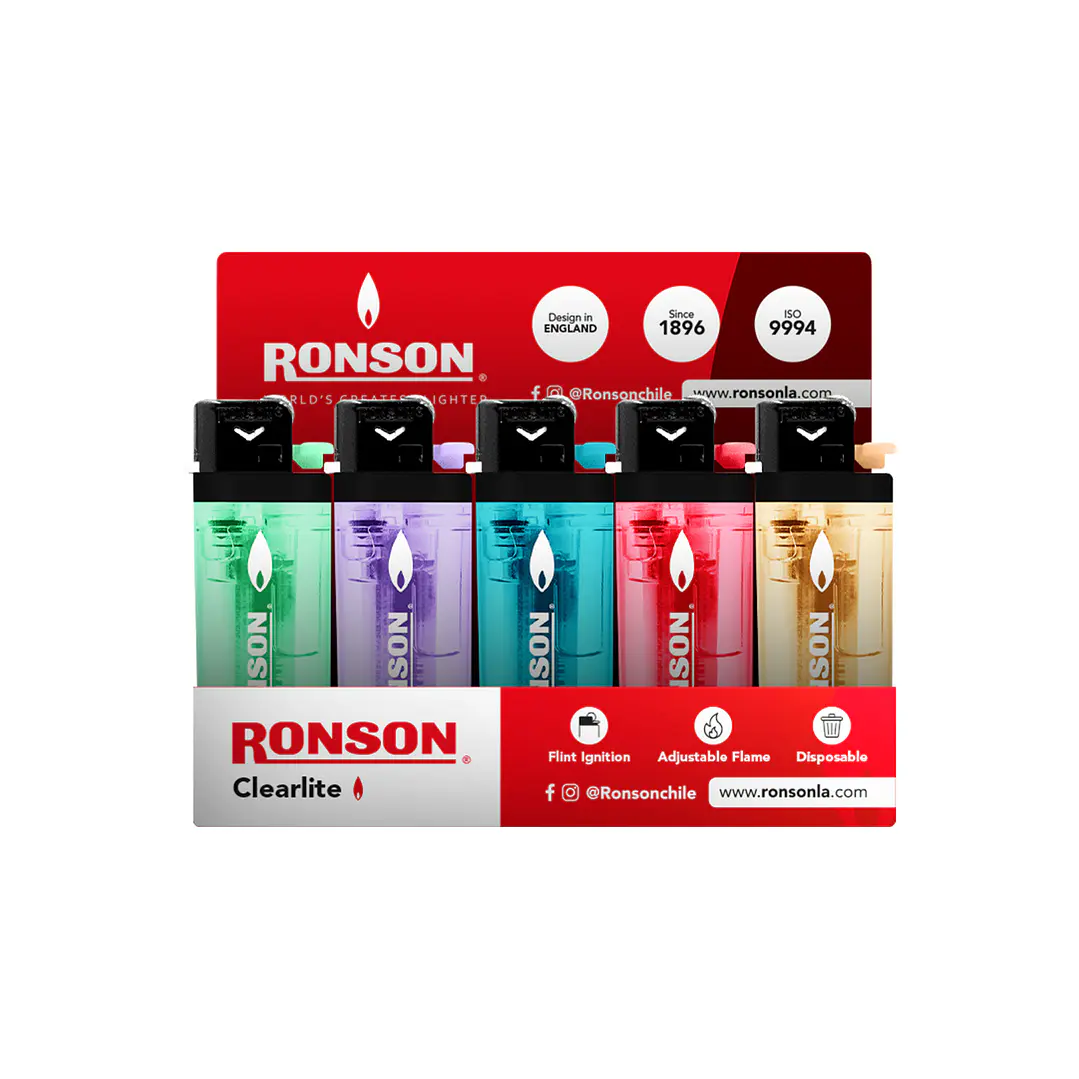 Encendedor Ronson Clearlite  1