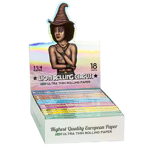 Papelillos LION ROLLING CIRCUS 1 1/4 Silver 
