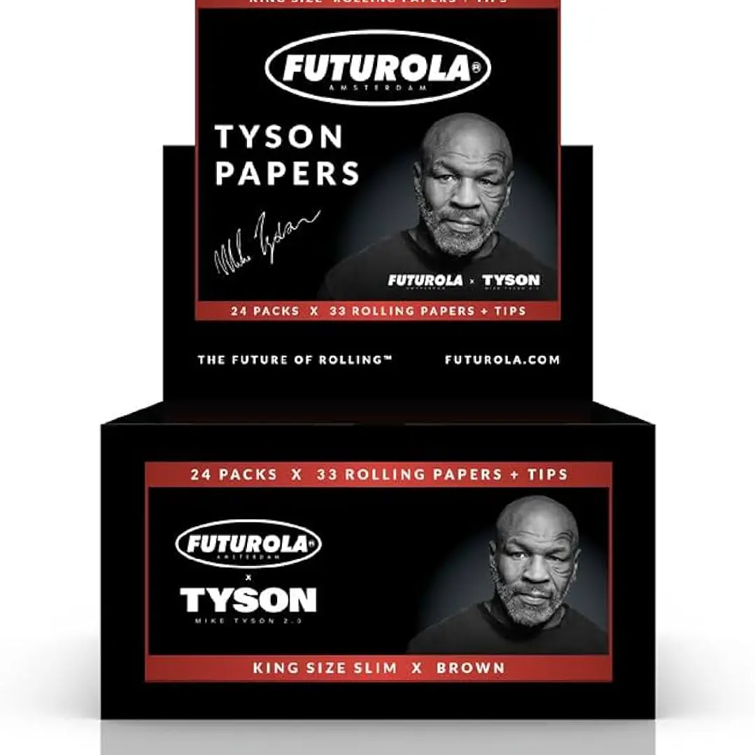 Papelillo Rolling Paper + Tips King Side 2.0 - Tyson x Futurola 1
