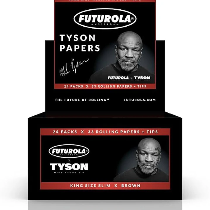Papelillo Rolling Paper + Tips King Side 2.0 - Tyson x Futurola 1