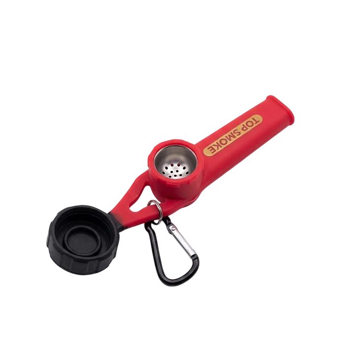 Pipa Silicona Pocket con Gancho - Top Smoke  1