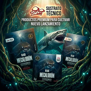 Black Megalodón - Sustrato Técnico 50g 