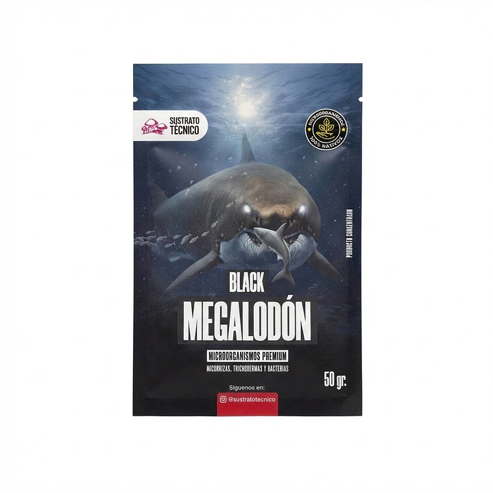 Black Megalodón - Sustrato Técnico 50g  2