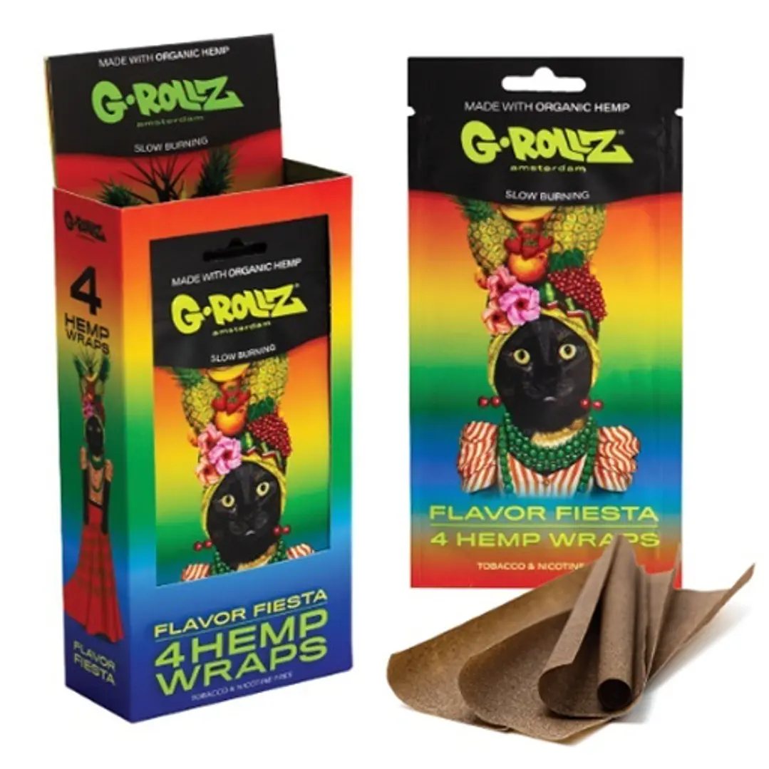 G-rollz Hemp Wraps x4 Tutti Frutti  1