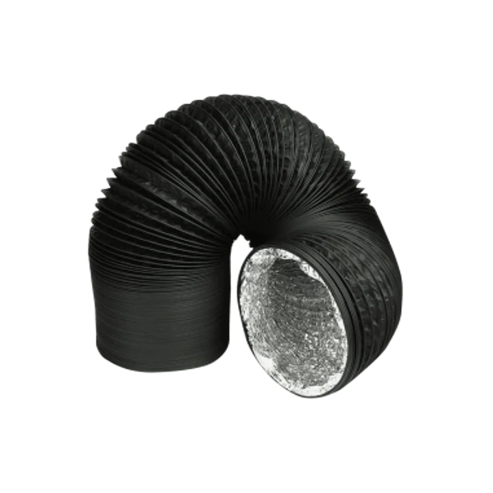 Ducto PVC Negro 152mm x 1 Metro  1
