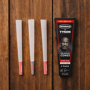 Conos Pre-Enrolados King Size - Tyson x Futurola