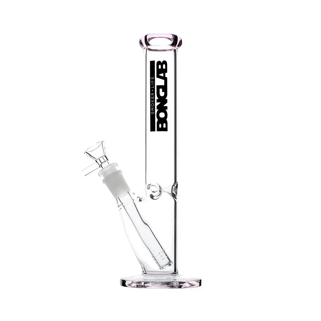Bong Simple BONGLAB 26cm Rosado 1