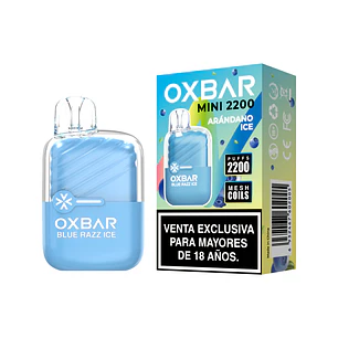 Vaporizador Mini 2200 - Oxbar - Arandano Ice 