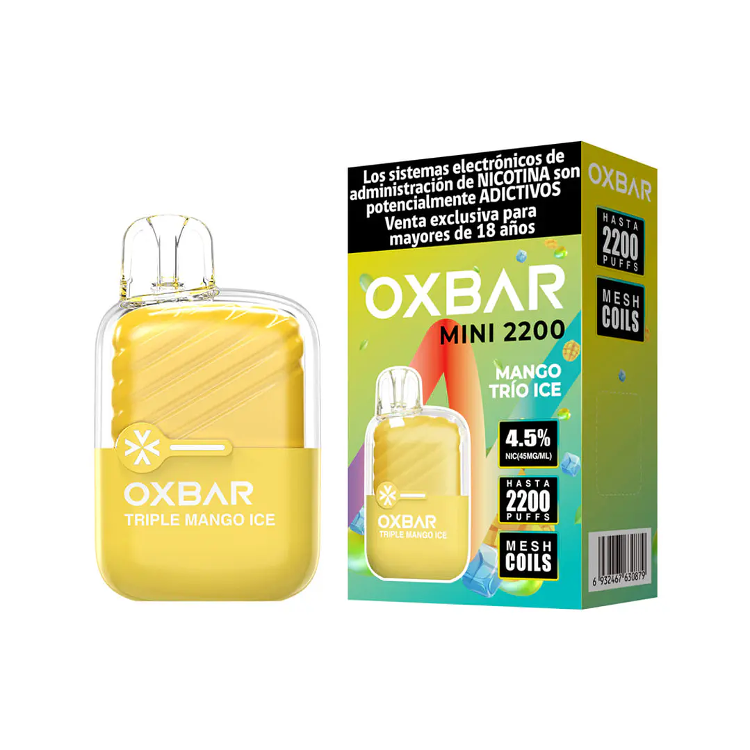 Vaporizador Mini 2200 - Oxbar - Mango Trio Ice  1