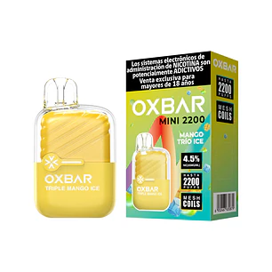 Vaporizador Mini 2200 - Oxbar - Mango Trio Ice 