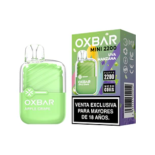 Vaporizador Mini 2200 - Oxbar - Uva Manzana 