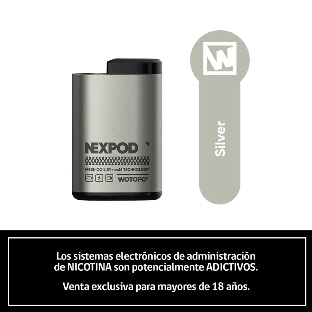 Bateria Nexpod - Wotofo - Gunmetal  1