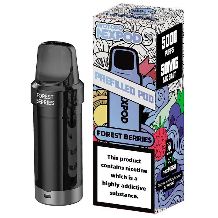 Recarga 5000 puff - Forest Berries - Wotofo 1